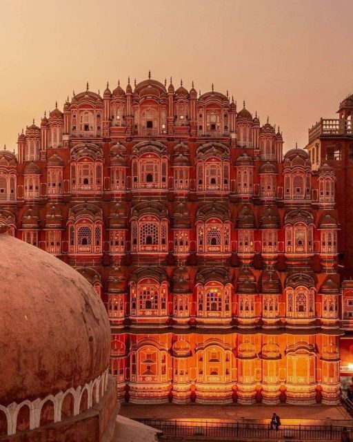 Two days Jaipur tour with guide by private car. - Day 1: Hawa Mahal, City Palace, and Jantar Mantar in one arc