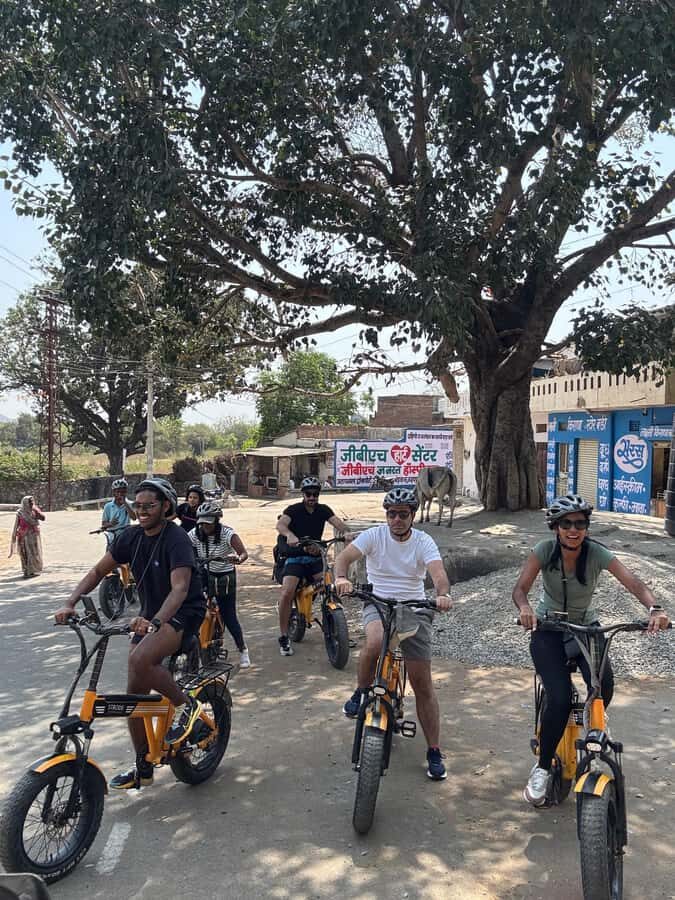 Udaipur: Off-the-Beaten Path Guided E-Bike Tour - Starting on Rani Road: Stone, Mining Stories, and Lake Fatehsagar