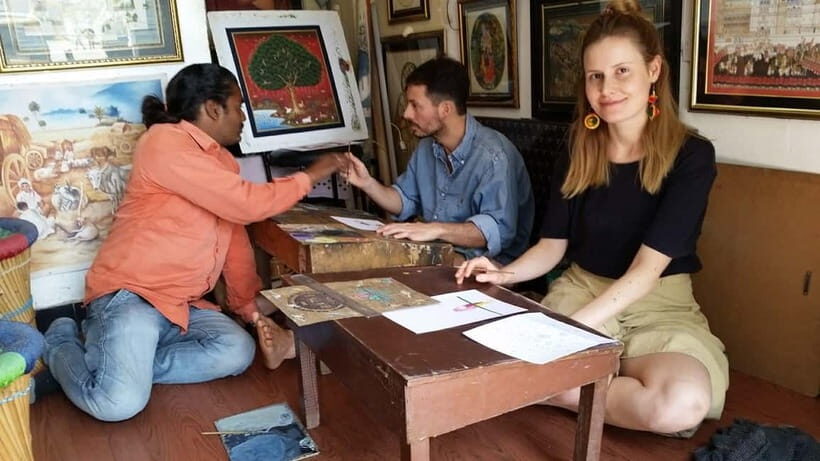 Udaipur: Traditional Miniature Painting Class - Price and value: $31 for materials, tutoring, and a take-home piece
