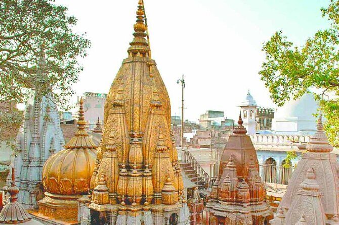 Varanasi Day Tour with Ganges Boat Ride & Evening Aarti - Old Varanasi temples: Kashi Vishwanath and a guided walk through lanes