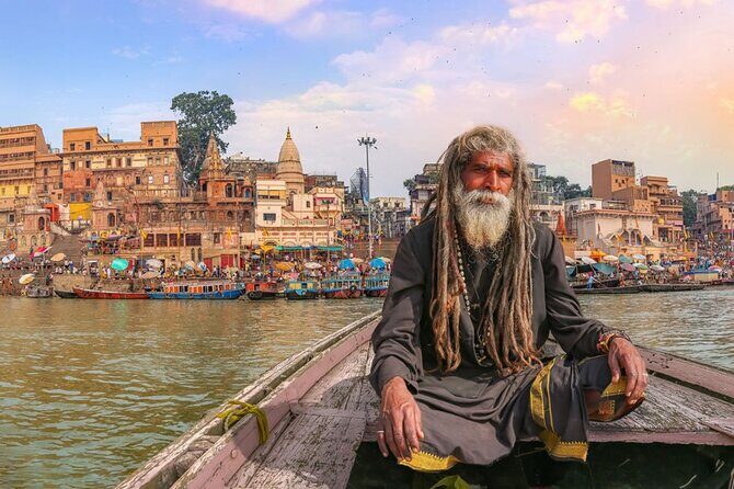 Varanasi Day Tour with Ganges Boat Ride & Evening Aarti - Sarnath: the Buddha’s first teaching area, with time to see Dhamekh Stupa