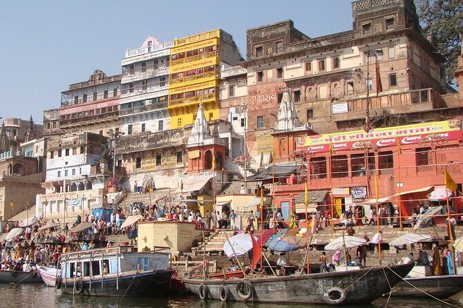 Varanasi Ganga Arti visit and Heritage Walk - Stop 6: Manikarnika Ghat—burning ghat and cremation rituals explained