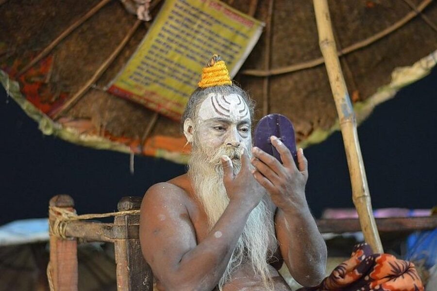Varanasi: Morning Tour with Yoga Session and Boat Ride - Assi Ghat at dawn: Ganga Aarti and first light