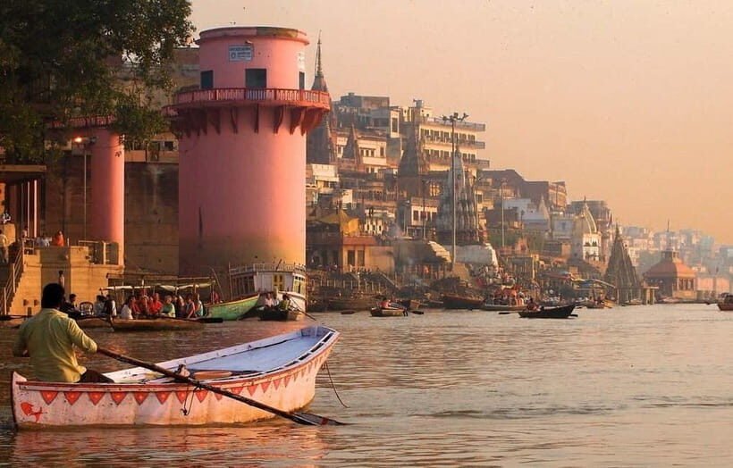 Varanasi:- Private Day Tour Varanasi & Sarnath & Boat Ride - Manikarnika views, incineration grounds, and the night Ganga Aarti at Dashashwamedh Ghat