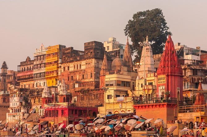 Varanasi Sunrise Boat Tour - What you’ll notice in the background at dawn