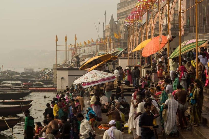 Varanasi: Varanasi ghat & temple walking tour - Assi Ghat to Dashashwamedh: Morning Rituals and the Ganga Aarti