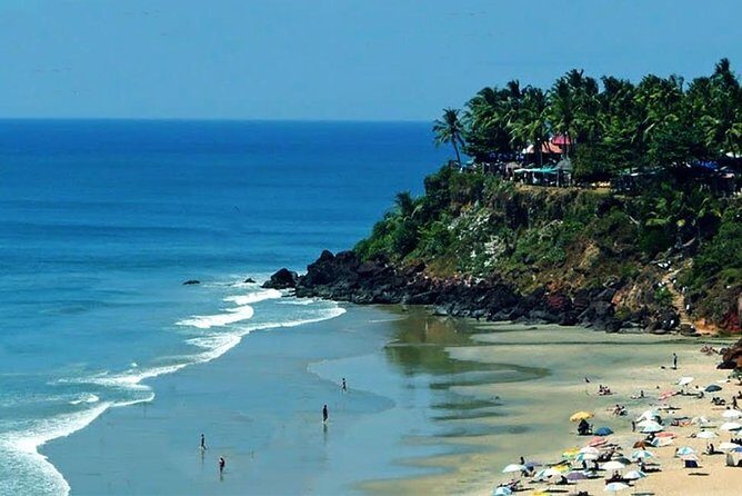 Varkala beach day trip from Trivandrum/Kovalam - Door-to-door A/C from Trivandrum or Kovalam (No wrestling with buses)