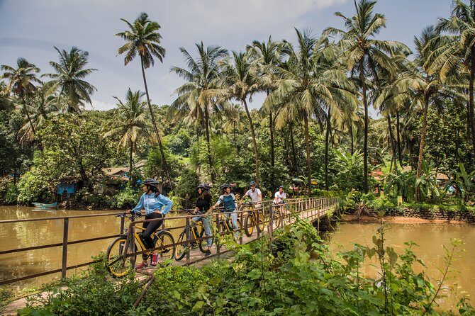 Village Vibes: Cansaulim Coastal E-Bike & Japanese Tea Tour - Cansaulim to Guiron: Getting the Local Route Feel Fast
