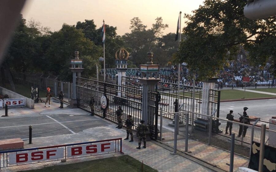 Wagah Border Retreat Ceremony With Dinner - The Ceremony Moment: Flag-Lowering, Marching, and Patriotic Sound